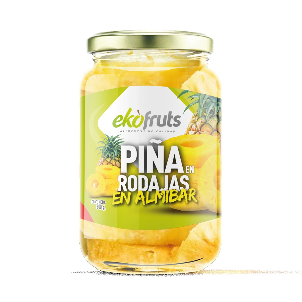 Piña rodajas en almibar